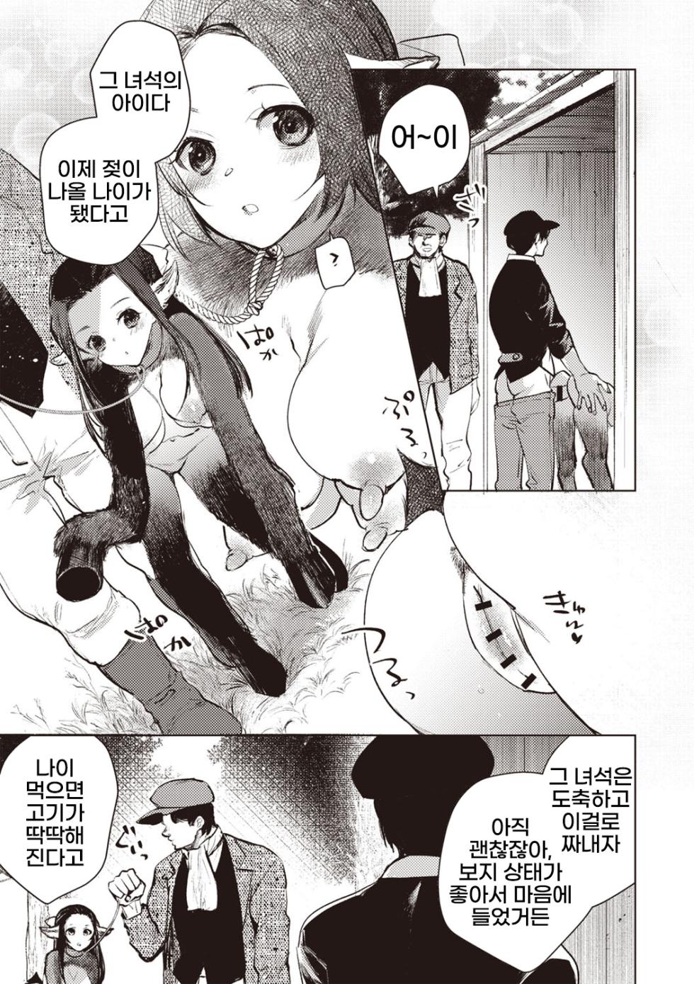 [Iwakutuki] Hito-gata kachiku o kau Houhou (COMIC Necrosis Vol. 29) [Korean] [LWND] - Page 4