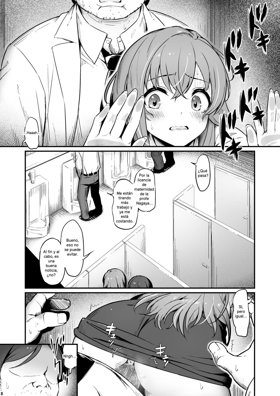 [Pirokobo (Piro)] Kagaku Junbishitsu no Tsumi 2 -Sakerareta Ano Hi- | El pecado del laboratorio de química 2 - Ese día que no pudimos evitar [Spanish] - Page 9