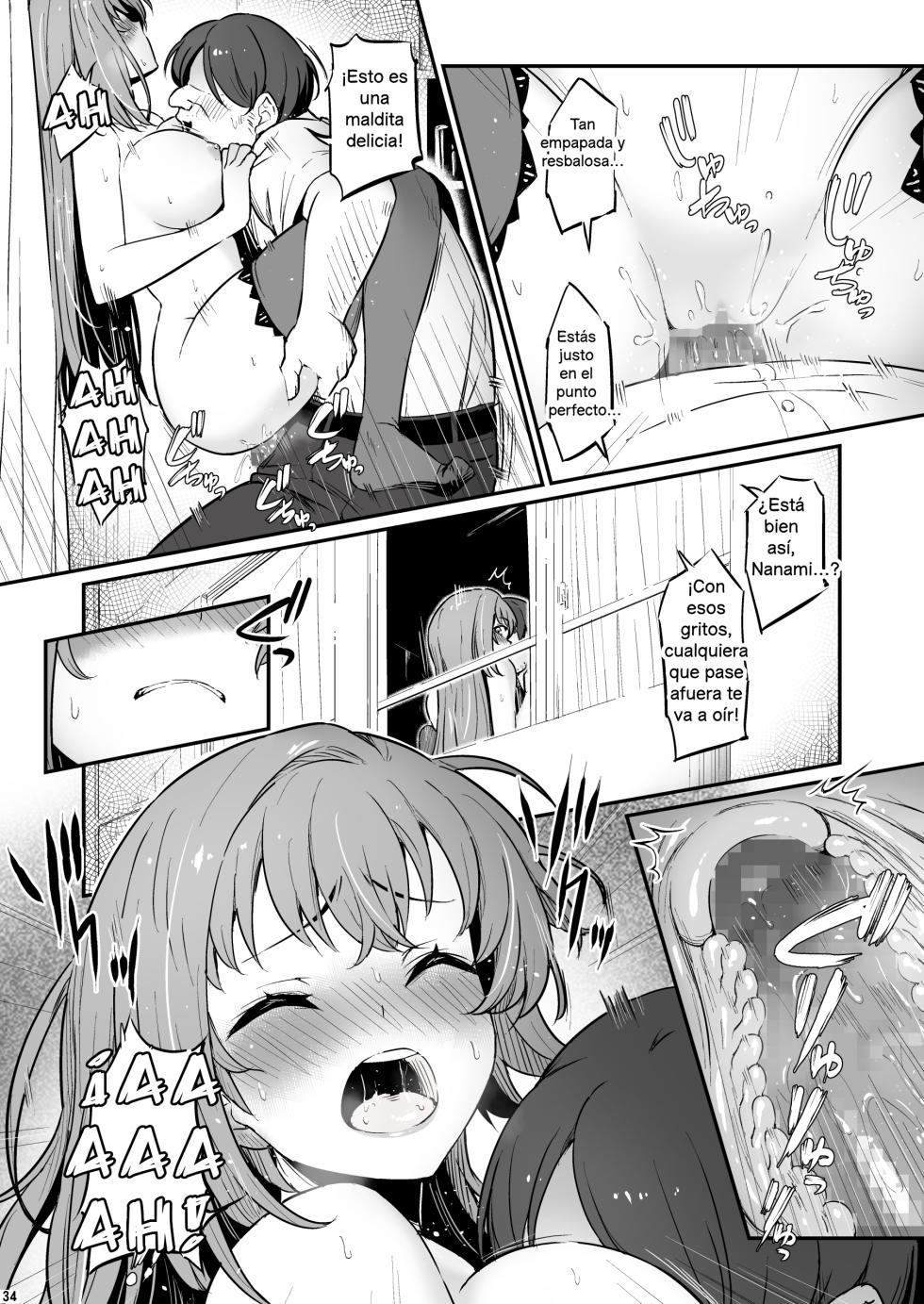 [Pirokobo (Piro)] Kagaku Junbishitsu no Tsumi 2 -Sakerareta Ano Hi- | El pecado del laboratorio de química 2 - Ese día que no pudimos evitar [Spanish] - Page 35