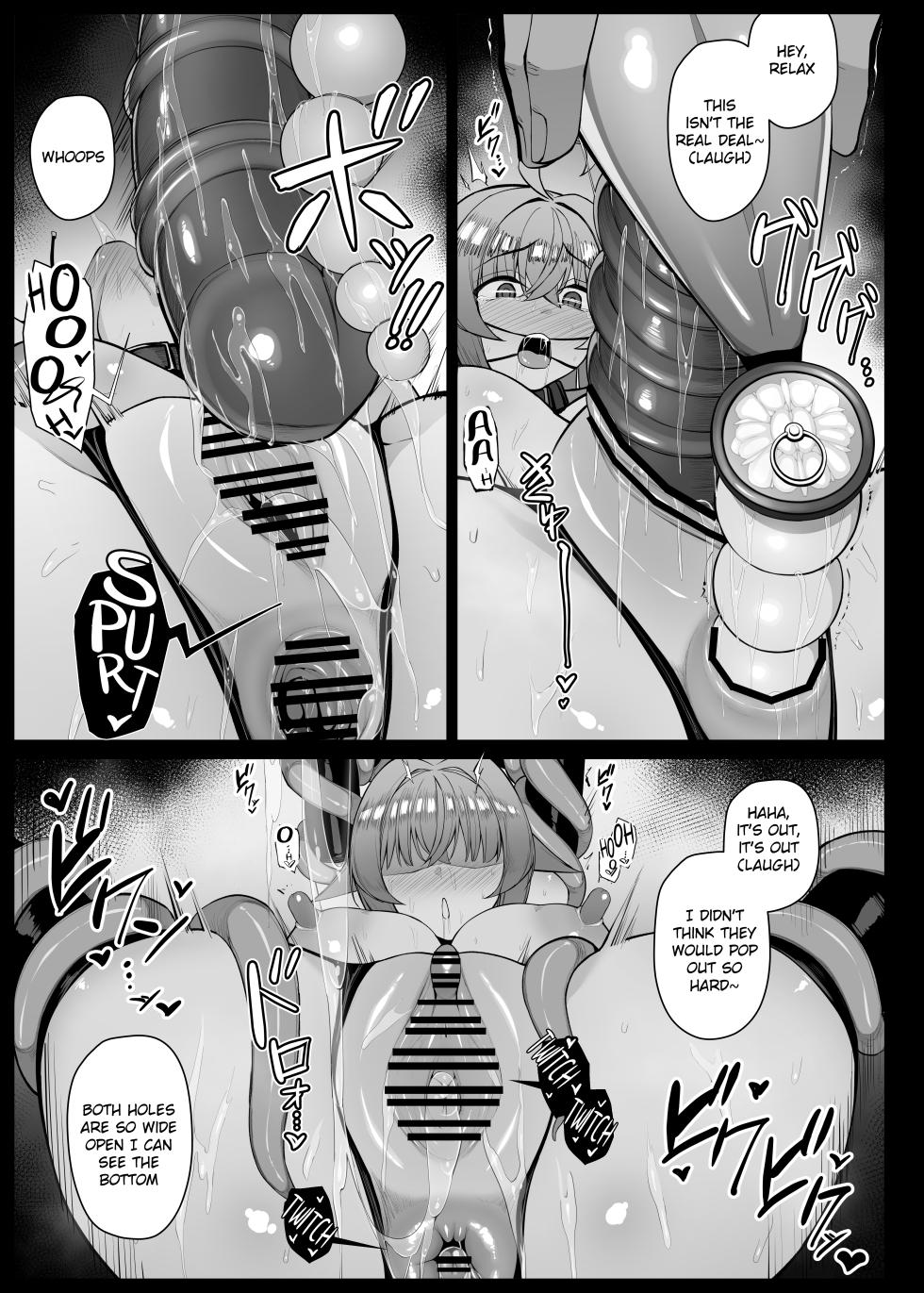 [Liyoosa] karada o kaihatsusarete Kuri seme onani-sareru hiroin EP5 [English] [Dosweeg] - Page 7