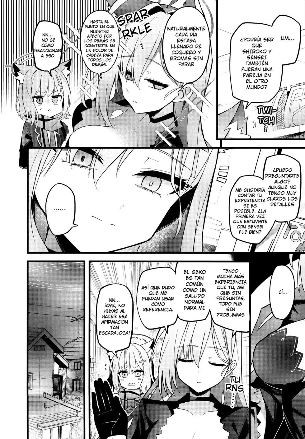 (C104) [Miracleburn (Himiya Zyo-zu)] Miren ga Aru to Sureba｜Aún Tengo un Apego Persistente Hacia Ti, Shiroko Terror (Blue Archive) [Spanish] [Cathal y sus panas] - Page 3