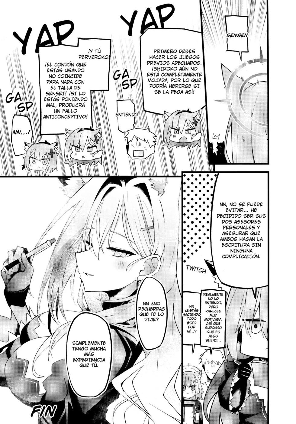 (C104) [Miracleburn (Himiya Zyo-zu)] Miren ga Aru to Sureba｜Aún Tengo un Apego Persistente Hacia Ti, Shiroko Terror (Blue Archive) [Spanish] [Cathal y sus panas] - Page 24