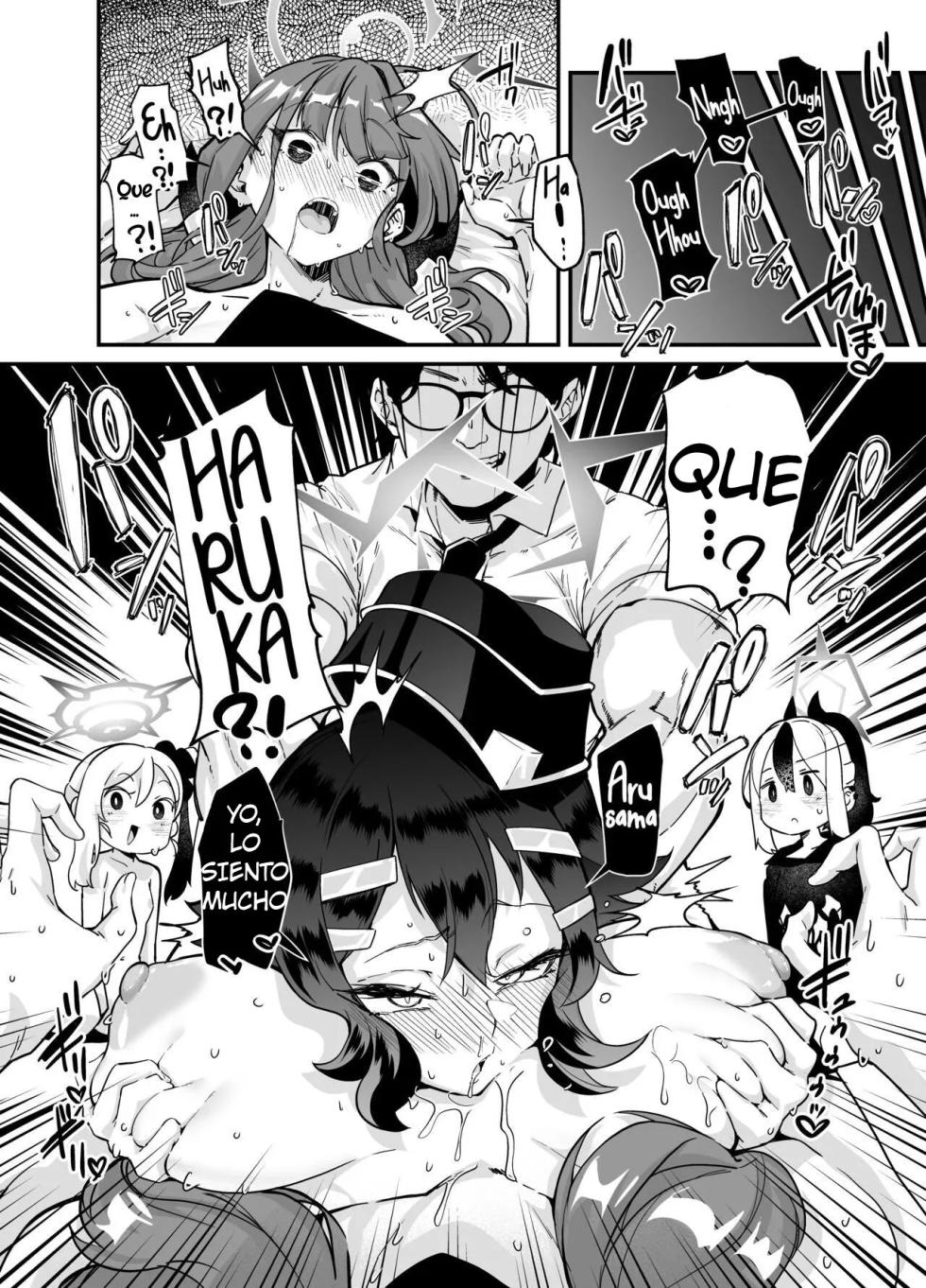 [Mori no Michi (Mori Sinrisk)] Aruchan dake Saimin ni Kakattenai Hon | Un Libro donde Aru no Fue Hipnotizada (Blue Archive) [Spanish] [Cathal y sus panas] [Digital] - Page 21