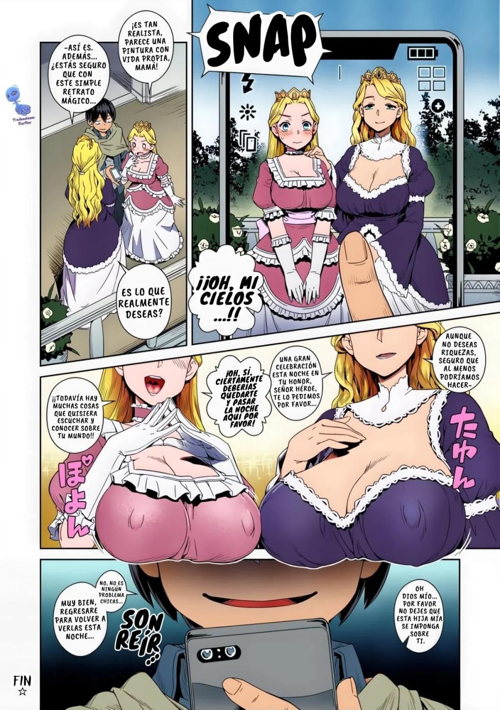 [Kousuke] Ero Smapho de Maou (Last Boss) Kouryaku｜Venciendo al Rey Demonio (El Último Jefe) con un Teléfono Inteligente Lascivo (COMIC Anthurium 2019-09) [Spanish] [Darfinxadan14] [Colorized] [Decensored] [Digital] - Page 29