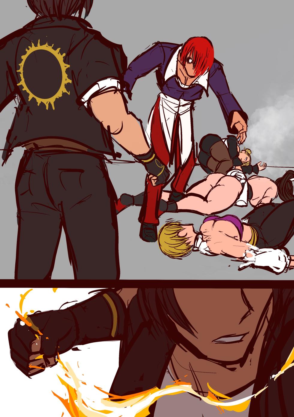 [Sanman-Drill] Iori Yagami VS (The King of Fighters) - Page 16