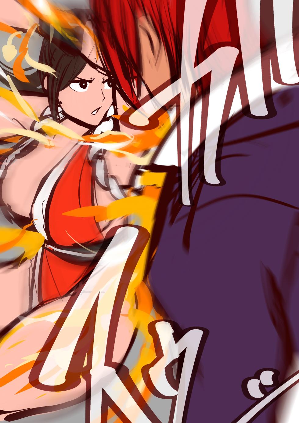 [Sanman-Drill] Iori Yagami VS (The King of Fighters) - Page 30