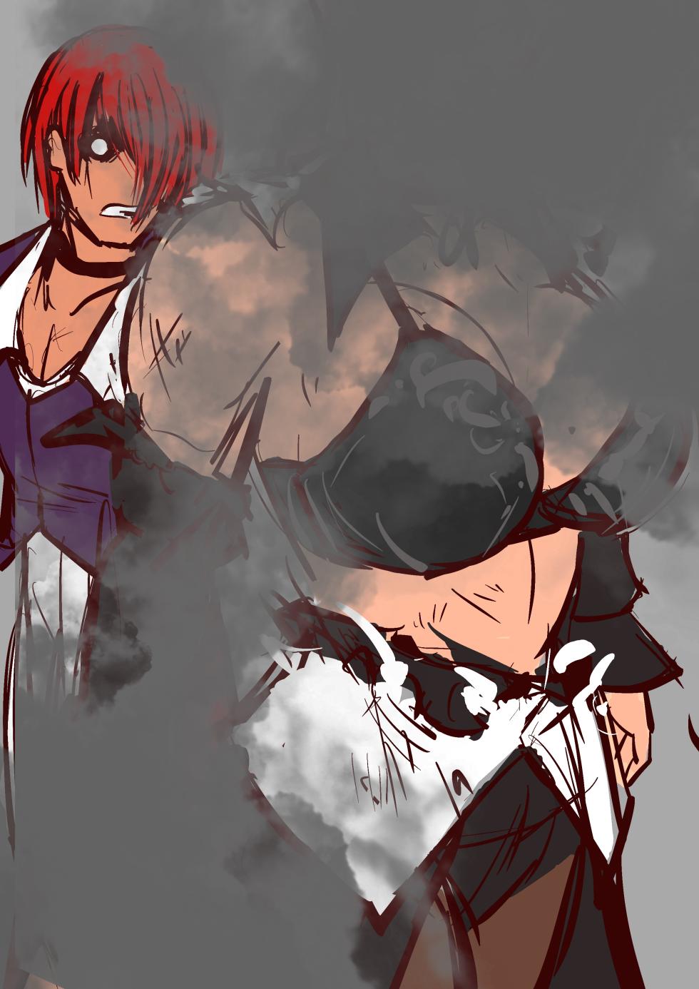 [Sanman-Drill] Iori Yagami VS (The King of Fighters) - Page 35