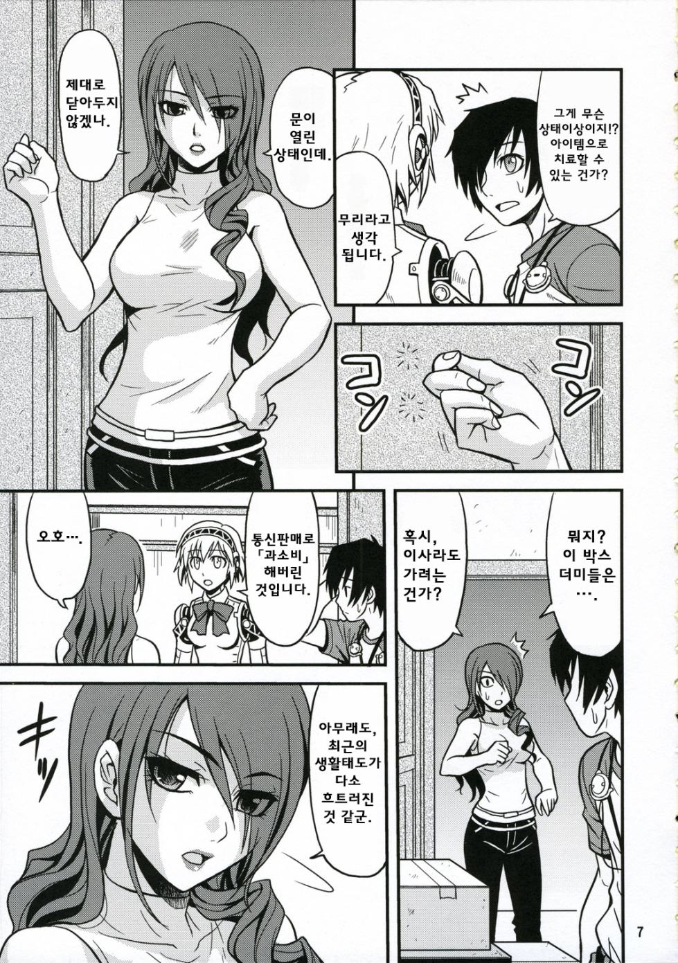 (C71) [Junpuumanpandou (Hida Tatsuo)] Noble Maiden | 노블 메이든 (Persona 3) [Korean] - Page 6