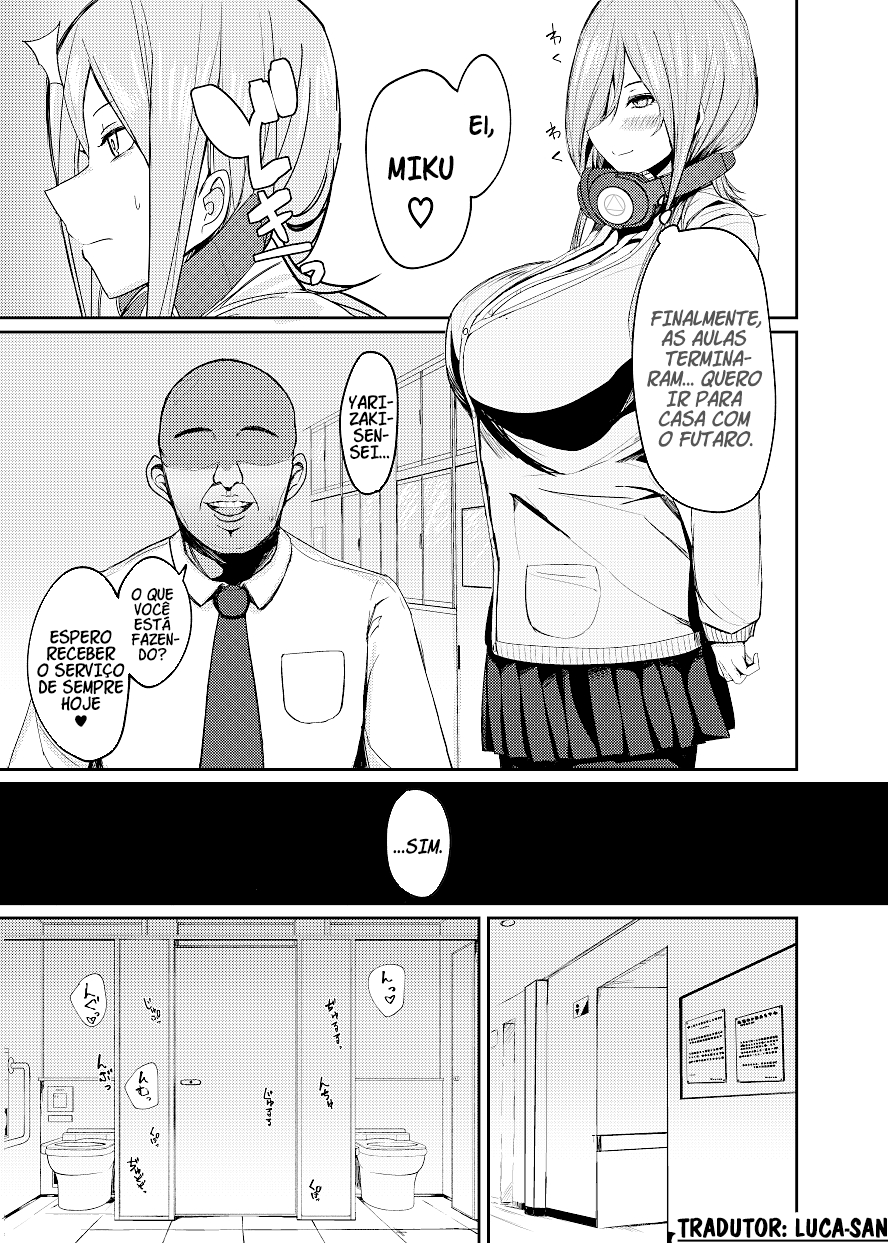 [Nabeyashiki (Nabeshiki)] Mikurare (Gotoubun no Hanayome) [Portuguese-BR] [Luca-San] [Digital] - Page 2