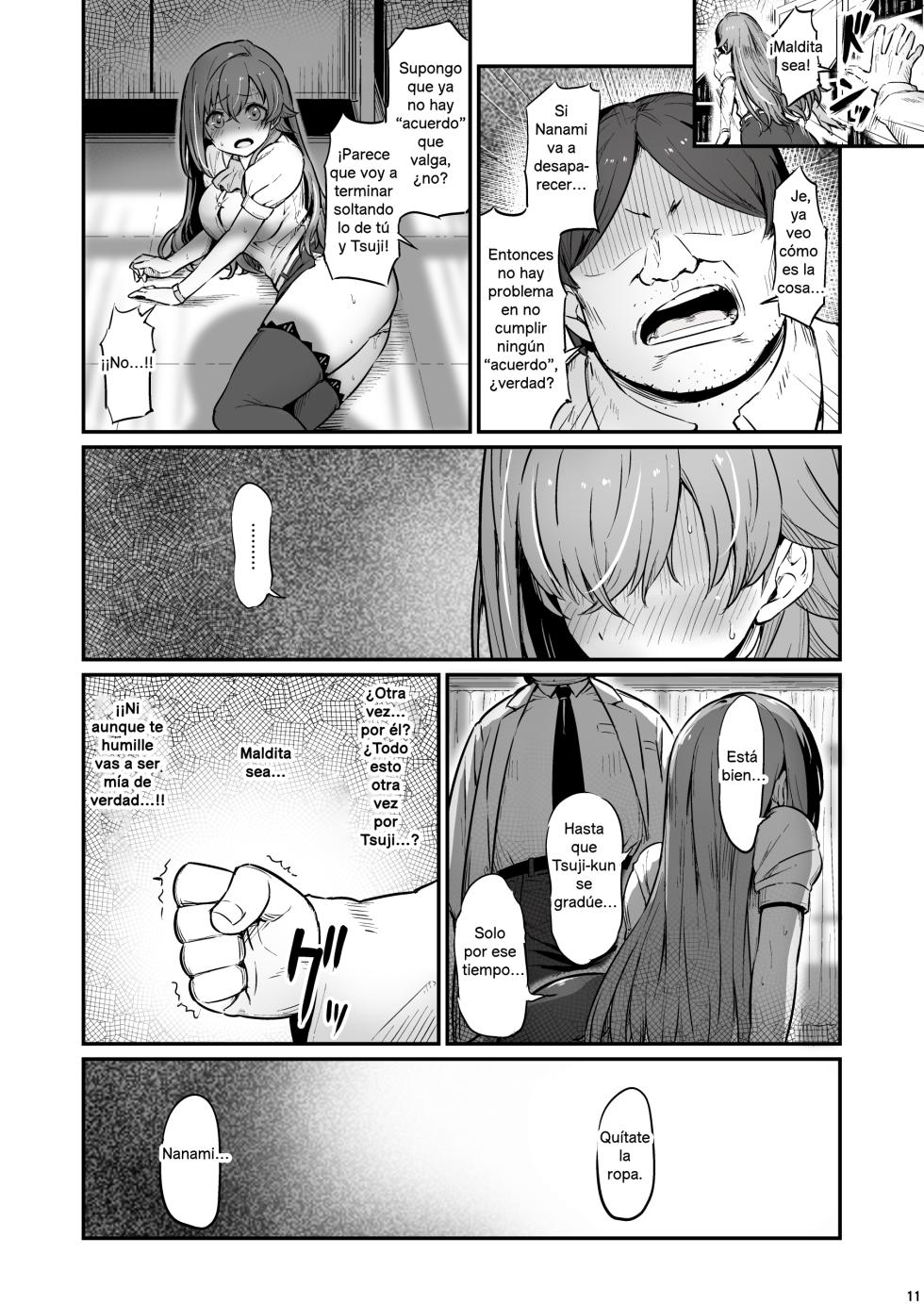 [Pirokobo (Piro)] Kagaku Junbishitsu no Tsumi 3 -Ochite Iku Futari- | El pecado del laboratorio de química 3 -La caída de los dos- [Spanish] - Page 12