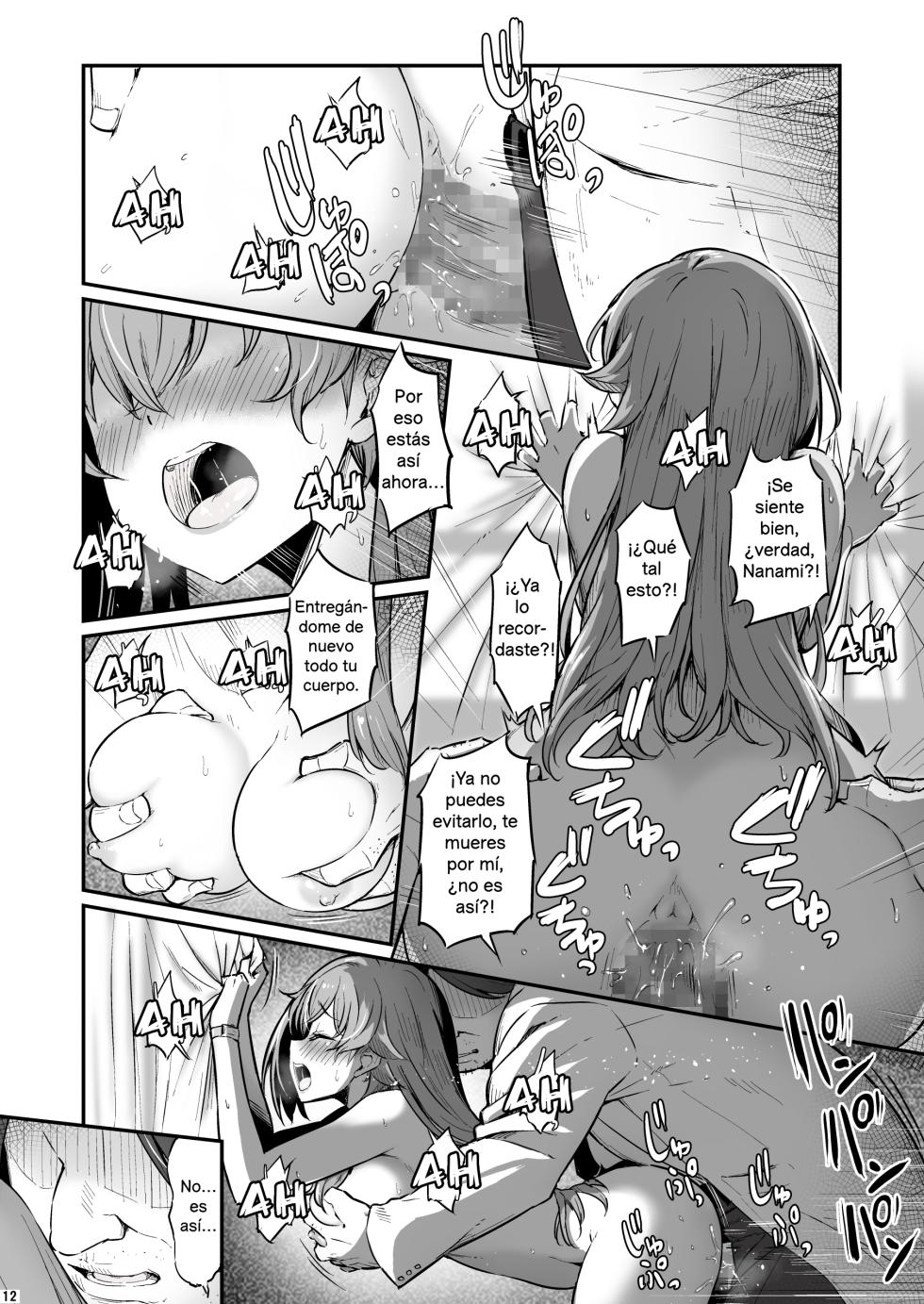 [Pirokobo (Piro)] Kagaku Junbishitsu no Tsumi 3 -Ochite Iku Futari- | El pecado del laboratorio de química 3 -La caída de los dos- [Spanish] - Page 13