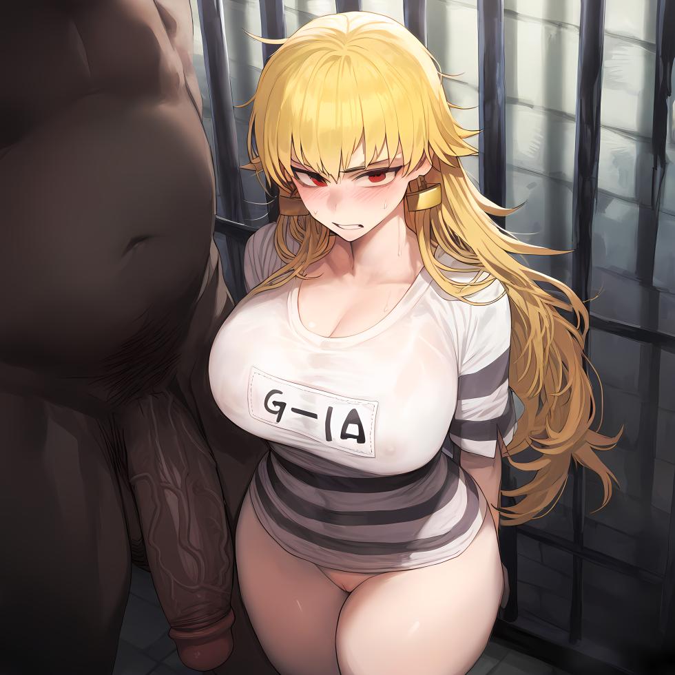 Fem gil BBC jail 1-A dot ai generated - Page 3
