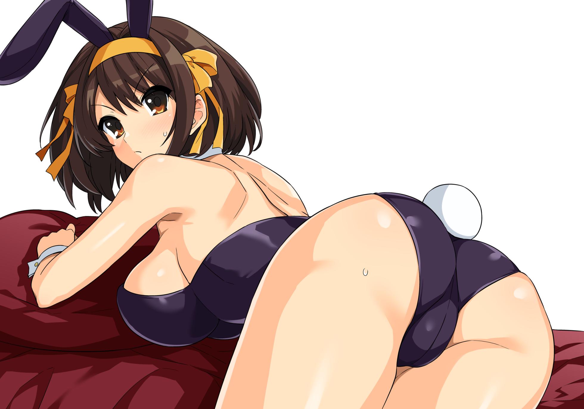 [haruhisky] Bunny Haruhi-san (Suzumiya Haruhi no Yuuutsu) - Page 4