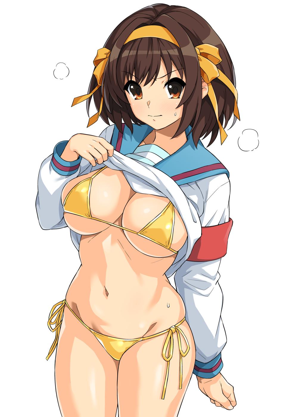 [Haruhisky] Golden Bikini Haruhi-san (Suzumiya Haruhi no Yuuutsu) - Page 22