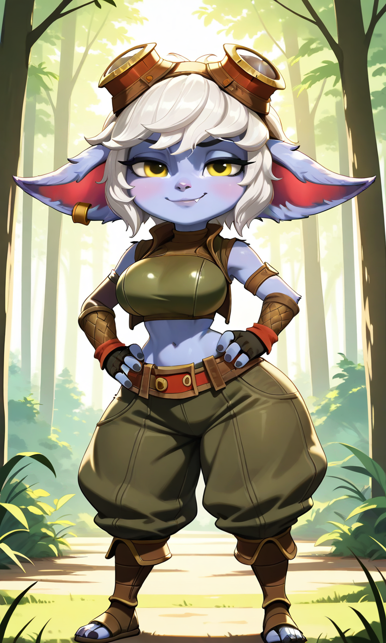League of Legengs - Tristana daidoujipv ai generated - Page 1