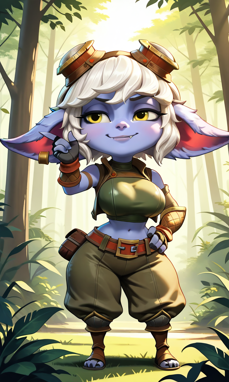 League of Legengs - Tristana daidoujipv ai generated - Page 2