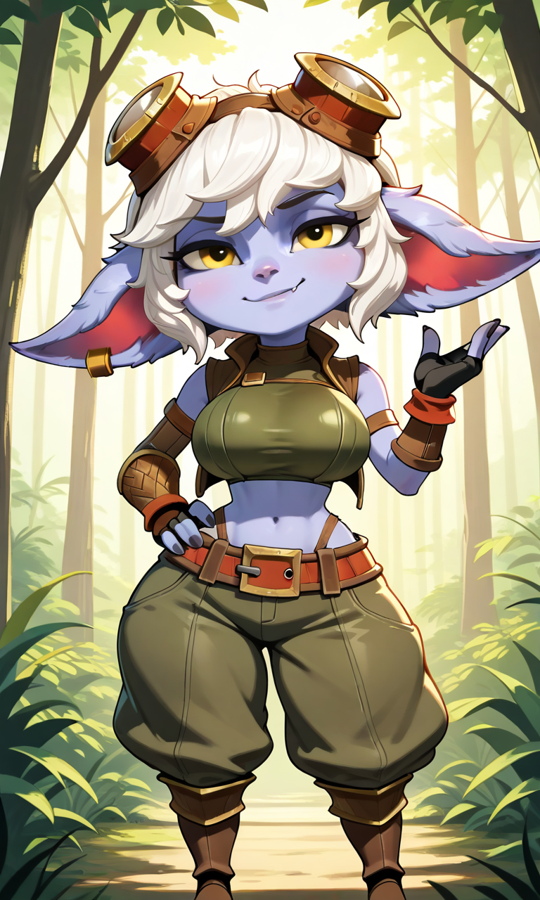 League of Legengs - Tristana daidoujipv ai generated - Page 3
