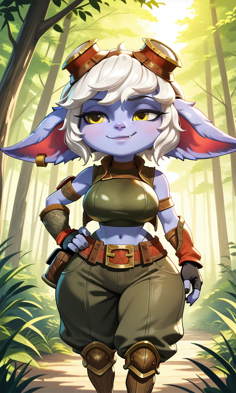 League of Legengs - Tristana daidoujipv ai generated - Page 4
