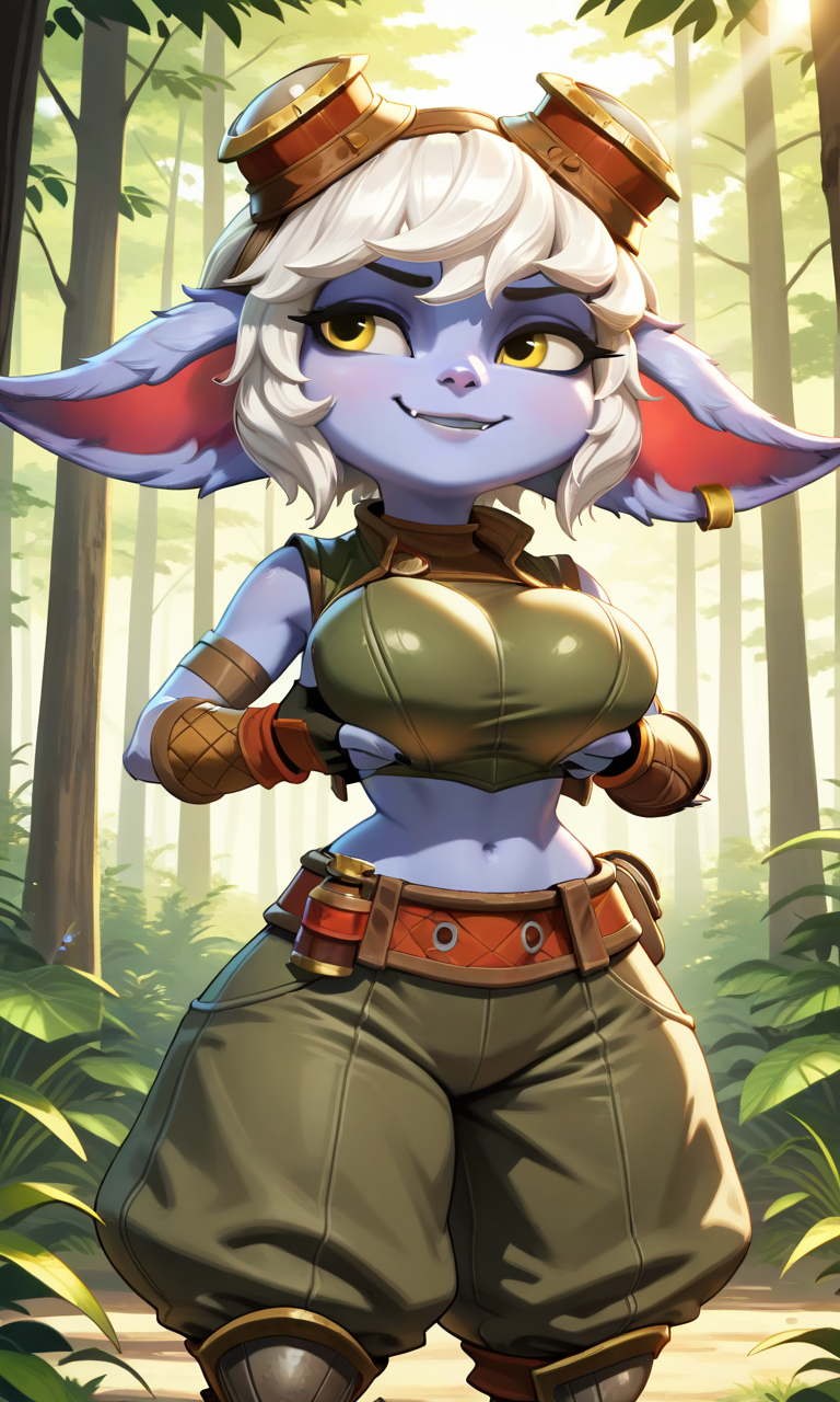 League of Legengs - Tristana daidoujipv ai generated - Page 5