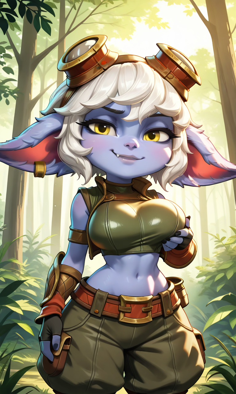 League of Legengs - Tristana daidoujipv ai generated - Page 7