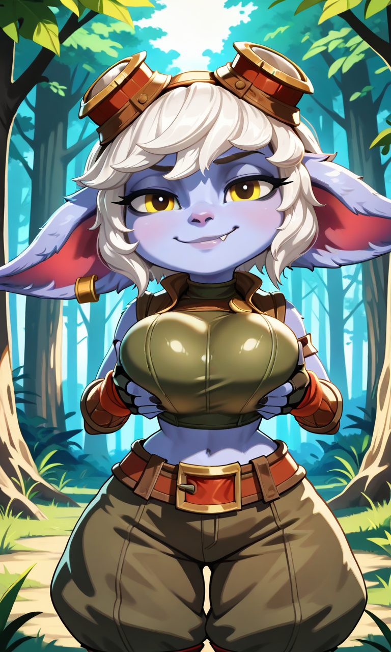 League of Legengs - Tristana daidoujipv ai generated - Page 8