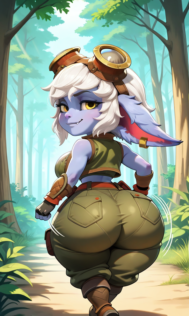 League of Legengs - Tristana daidoujipv ai generated - Page 10