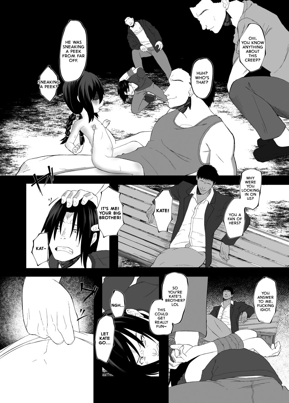 [Neko Happyaku] Imouto NTR and Forced 〇〇〇tution Report PART ONE | Imouto NTR to Kyousei Baishun Roku Zenpen [English] - Page 9