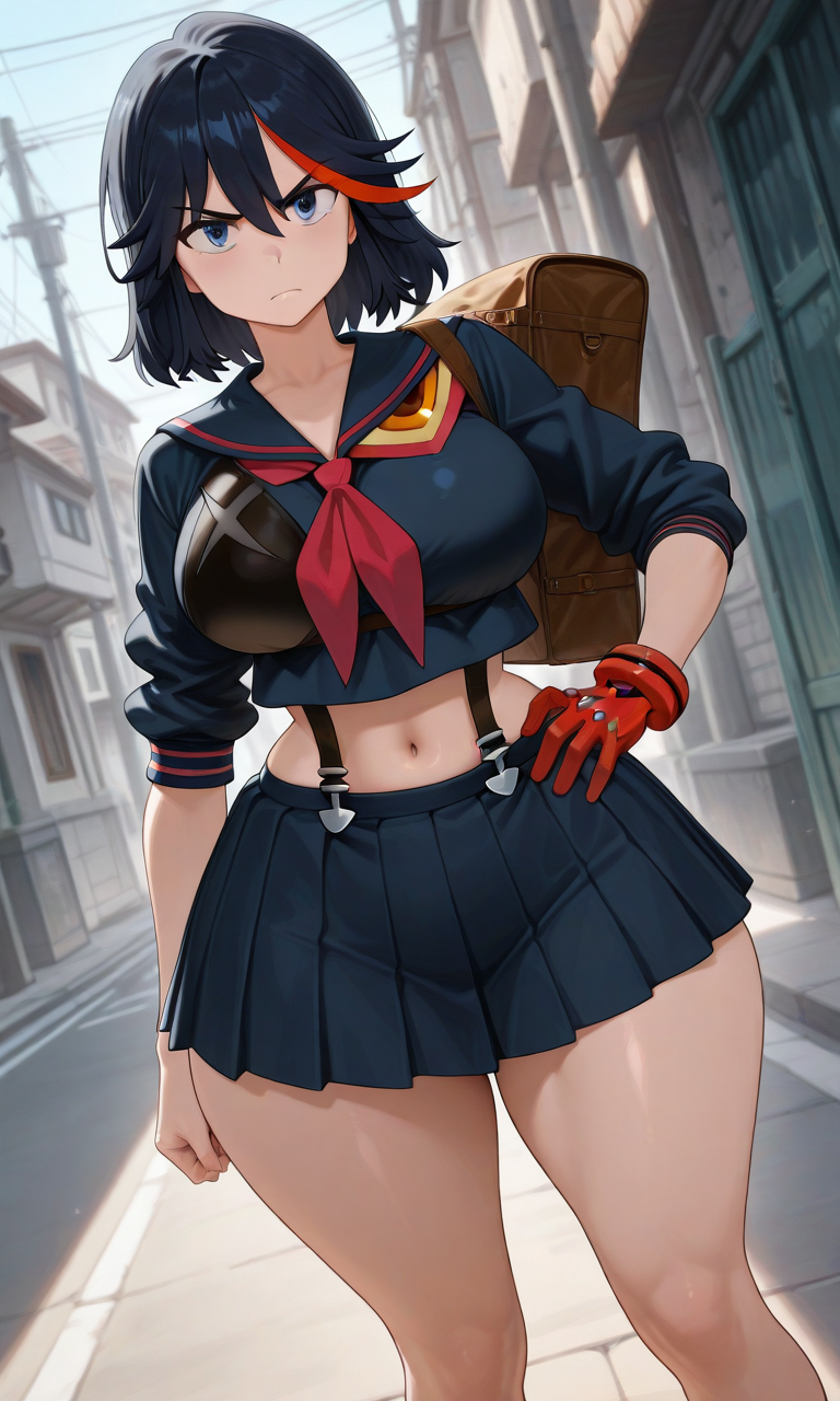 Kill la Kill - Satsuki & Ryuuko daidoujipv ai generated - Page 2