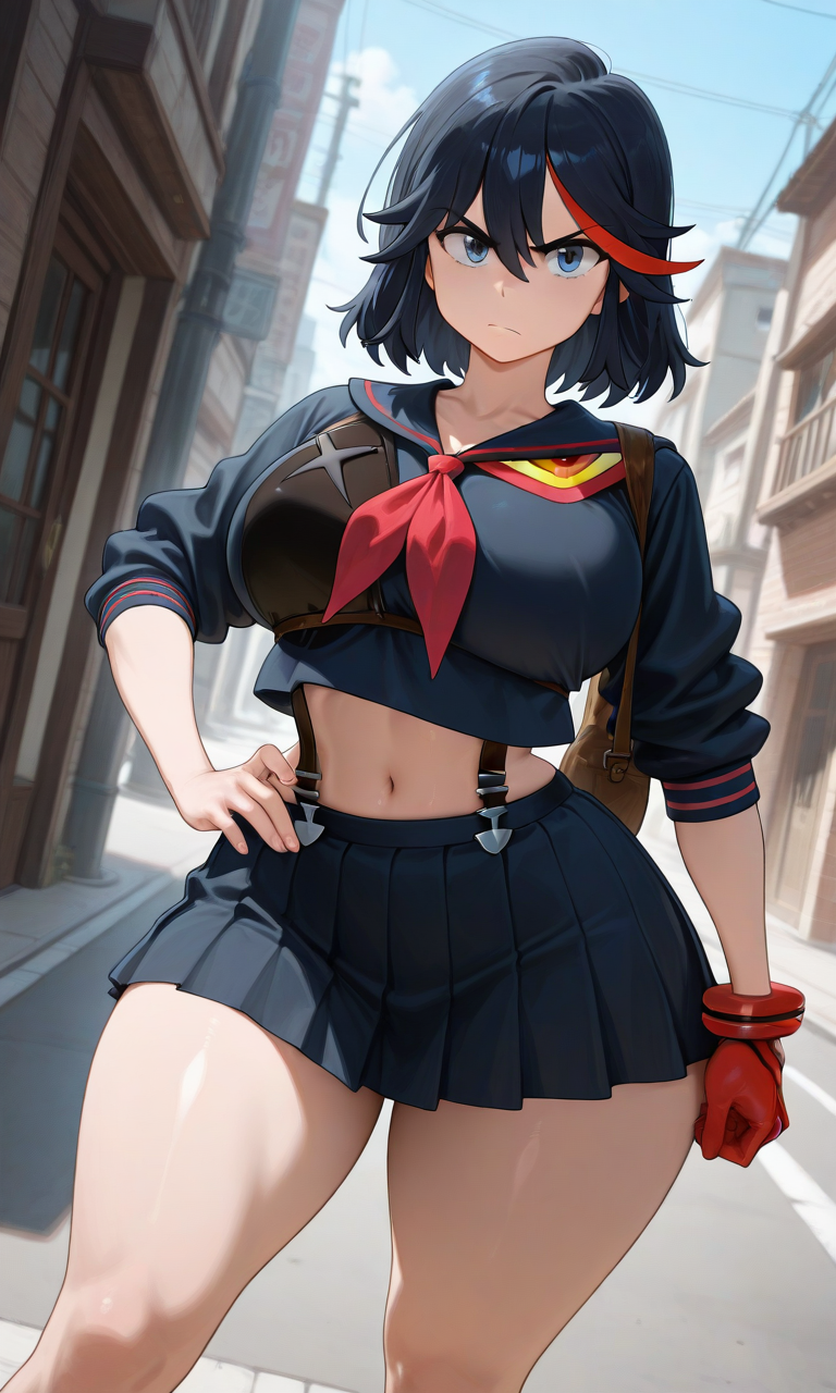 Kill la Kill - Satsuki & Ryuuko daidoujipv ai generated - Page 4