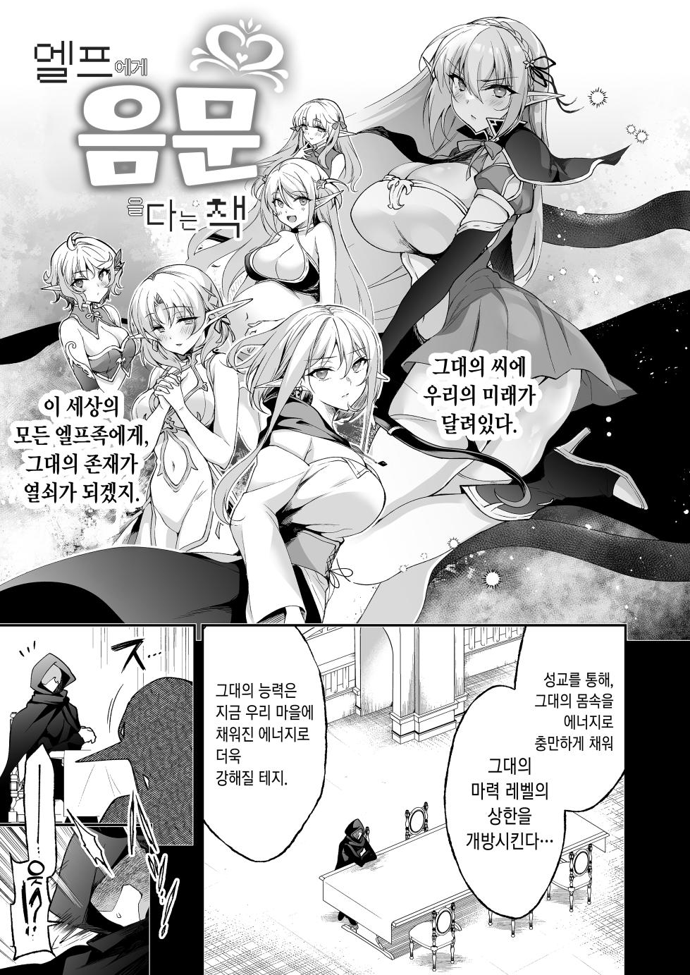 [Ninokoya (Ninoko)] Elf ni Inmon o Tsukeru Hon LEVEL:8 | 엘프에게 음문을 다는 책 LEVEL:8 [Korean] [Digital] - Page 25