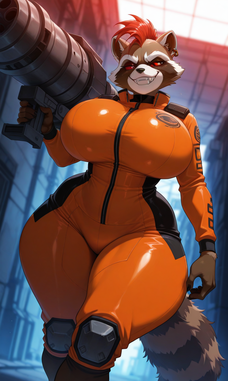 Marvel - Rocket Raccoon daidoujipv ai generated - Page 7