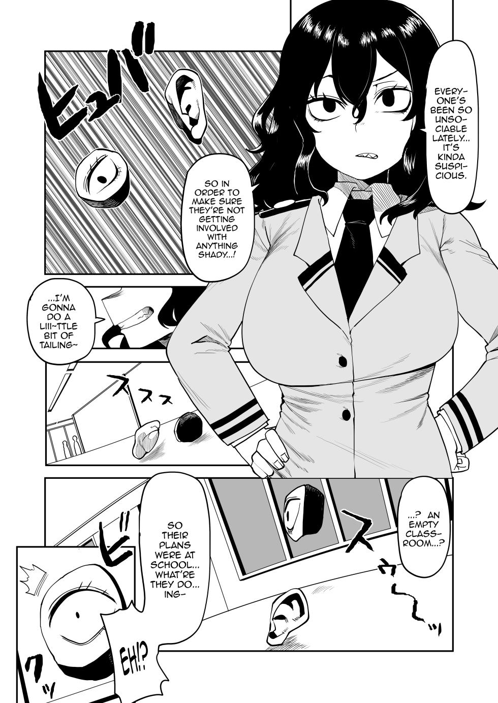 [Oekaki Kaki] Teisou Gyakuten Mono Tokage Setsuna no Baai | Inverted Morality Hero Academia ~Tokage Setsuna's Case~ (Boku no Hero Academia) [English] {Doujins.com} - Page 2