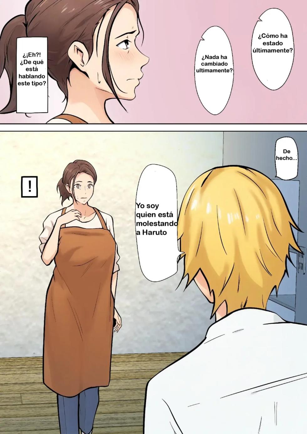 [Pentacle (Shimipan)] Musuko no Tomodachi to no Giji Renai｜Pseudo Romance con el Amigo de Mi Hijo [Spanish] [RYU.SHINS] - Page 6