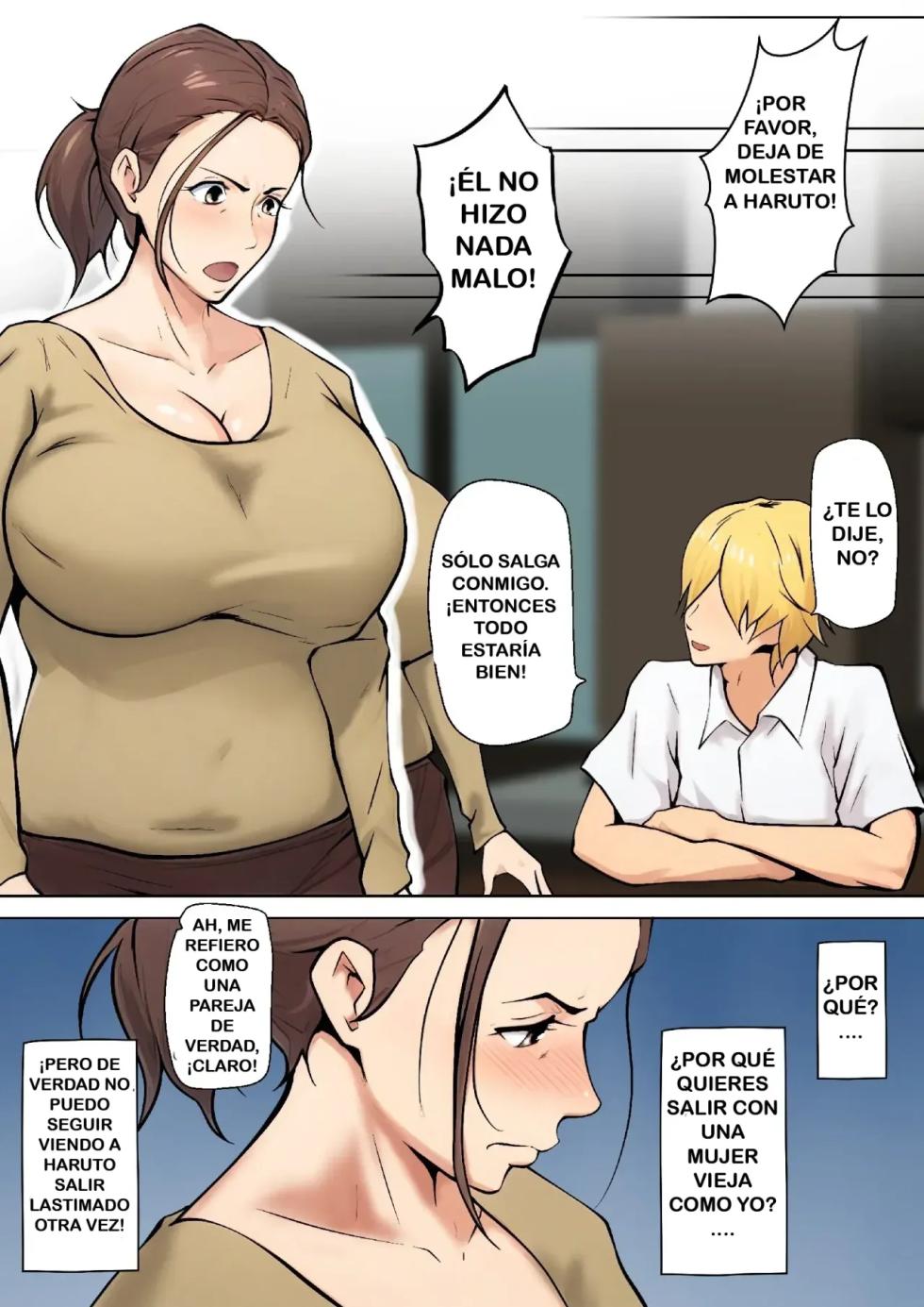 [Pentacle (Shimipan)] Musuko no Tomodachi to no Giji Renai｜Pseudo Romance con el Amigo de Mi Hijo [Spanish] [RYU.SHINS] - Page 11
