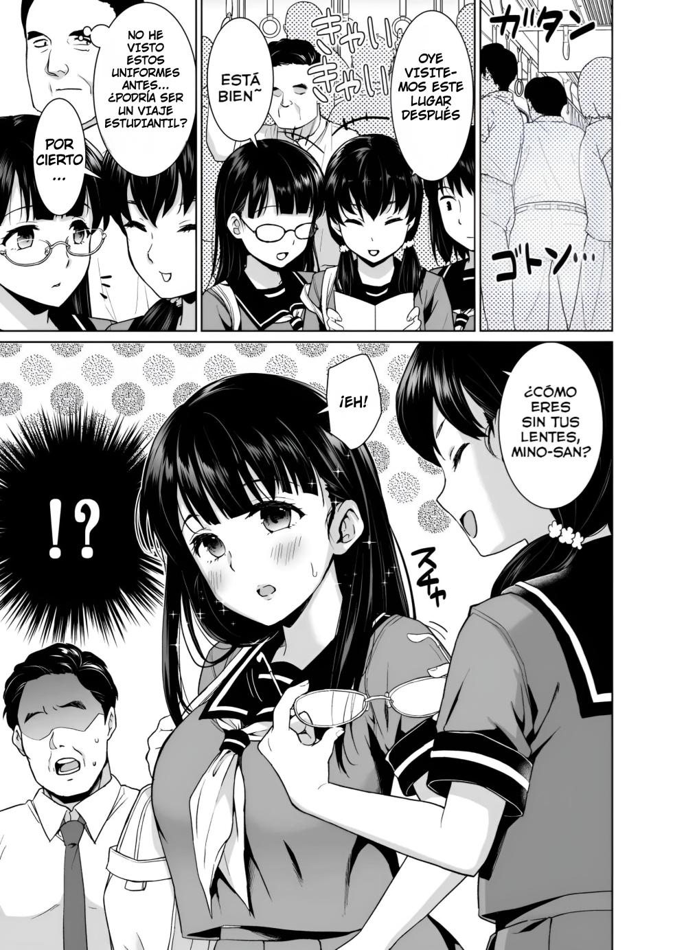 Anma (F Taku), Iya da to Ienai Jimikei Shoujo to Chikan Densha en español sin censura. - Page 2