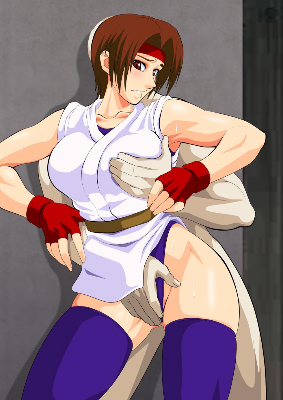 [PURPLE HAZE (Lime)] Kakutou Musumegari Vol. 19 Yuri Hen (King of Fighters) [English] [EHCOVE] - Page 36