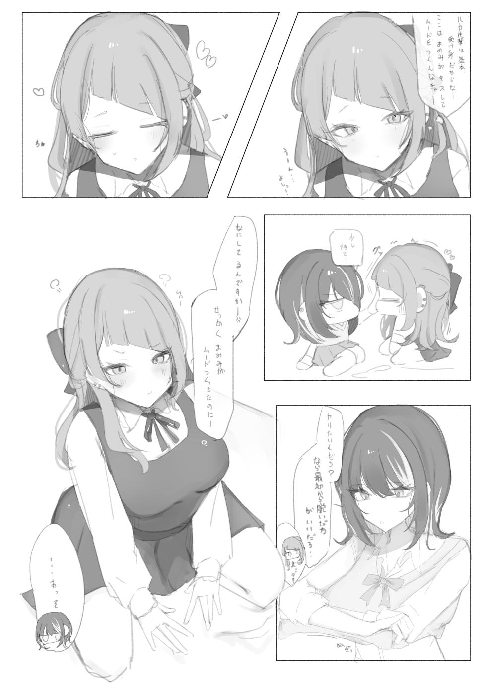 [Kotatsu] MamiLuca ga Ecchi suru dake no Hanashi (THE iDOLM@STER: Shiny Colors) - Page 2