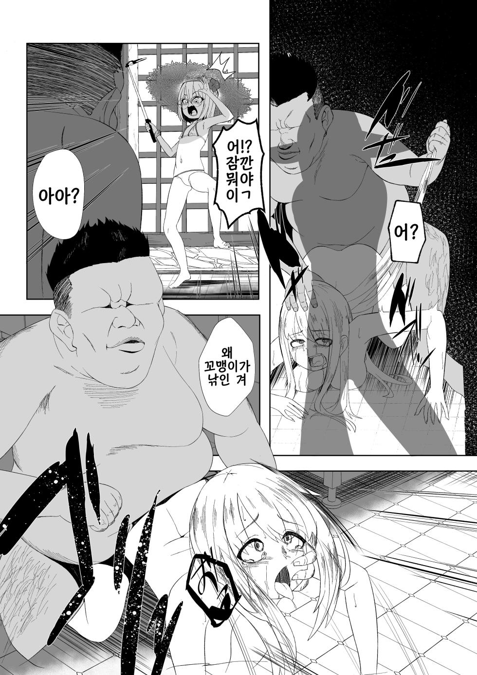 [Neko Happyaku (Sugurugi Riko)] Usugurai Toile de Okita Toaru Shoujo no Kawaisou na Hanashi [Korean] - Page 4