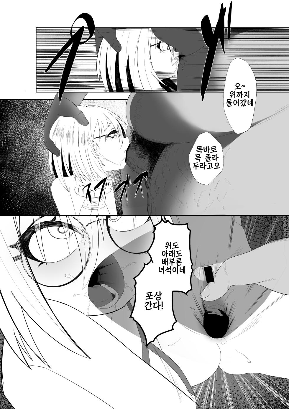 [Neko Happyaku (Sugurugi Riko)] Usugurai Toile de Okita Toaru Shoujo no Kawaisou na Hanashi [Korean] - Page 14