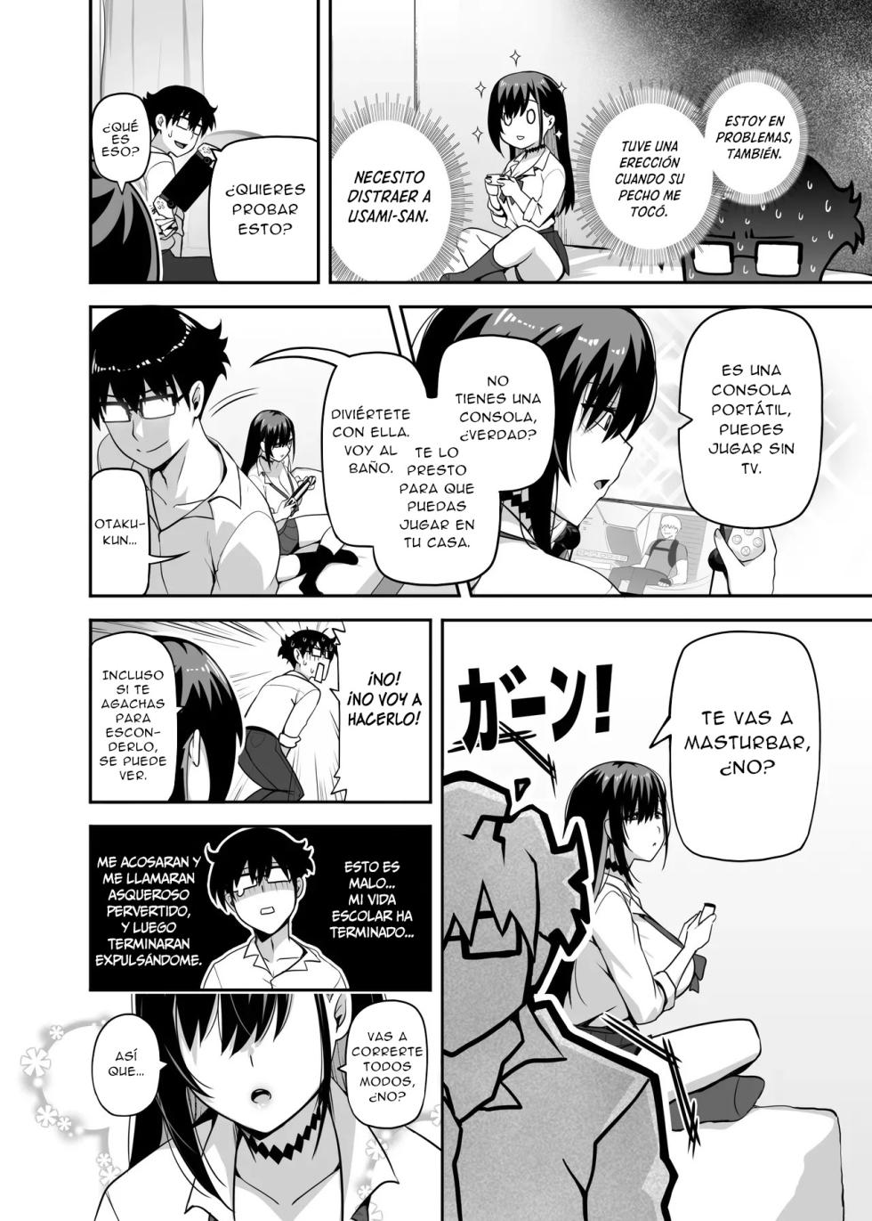 [Anmonkan (Darkmaya)] Class no Gal ga Uchi ni Kite, Issho ni Hunting Action Yattemita Ken｜La Vez que Vino una Gyaru de Mi Clase a Mi Casa y Terminamos Jugando un Juego de Caza Juntos [Spanish] [New Scan Doujin] - Page 10