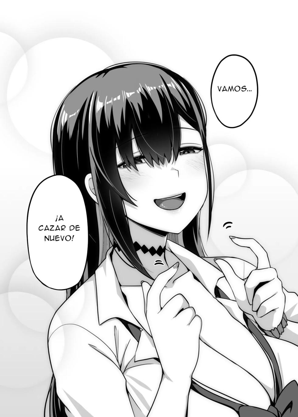 [Anmonkan (Darkmaya)] Class no Gal ga Uchi ni Kite, Issho ni Hunting Action Yattemita Ken｜La Vez que Vino una Gyaru de Mi Clase a Mi Casa y Terminamos Jugando un Juego de Caza Juntos [Spanish] [New Scan Doujin] - Page 32