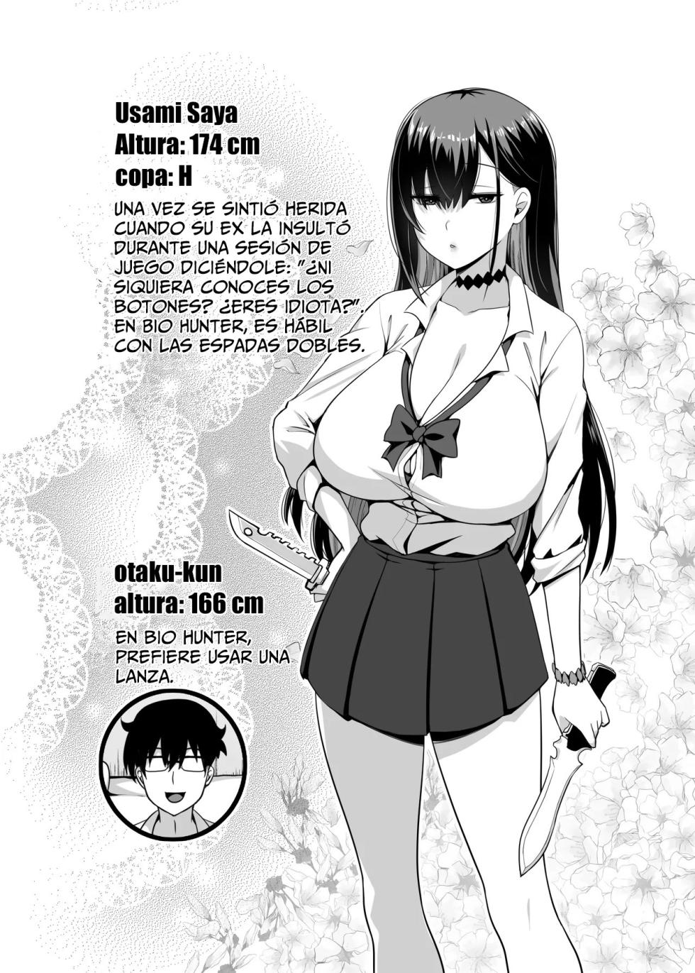 [Anmonkan (Darkmaya)] Class no Gal ga Uchi ni Kite, Issho ni Hunting Action Yattemita Ken｜La Vez que Vino una Gyaru de Mi Clase a Mi Casa y Terminamos Jugando un Juego de Caza Juntos [Spanish] [New Scan Doujin] - Page 33