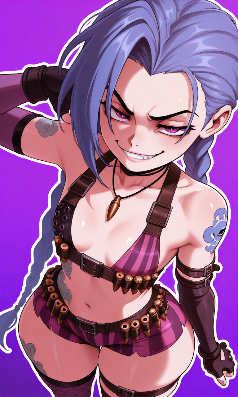League of Legends - Jinx daidoujipv ai generated - Page 1