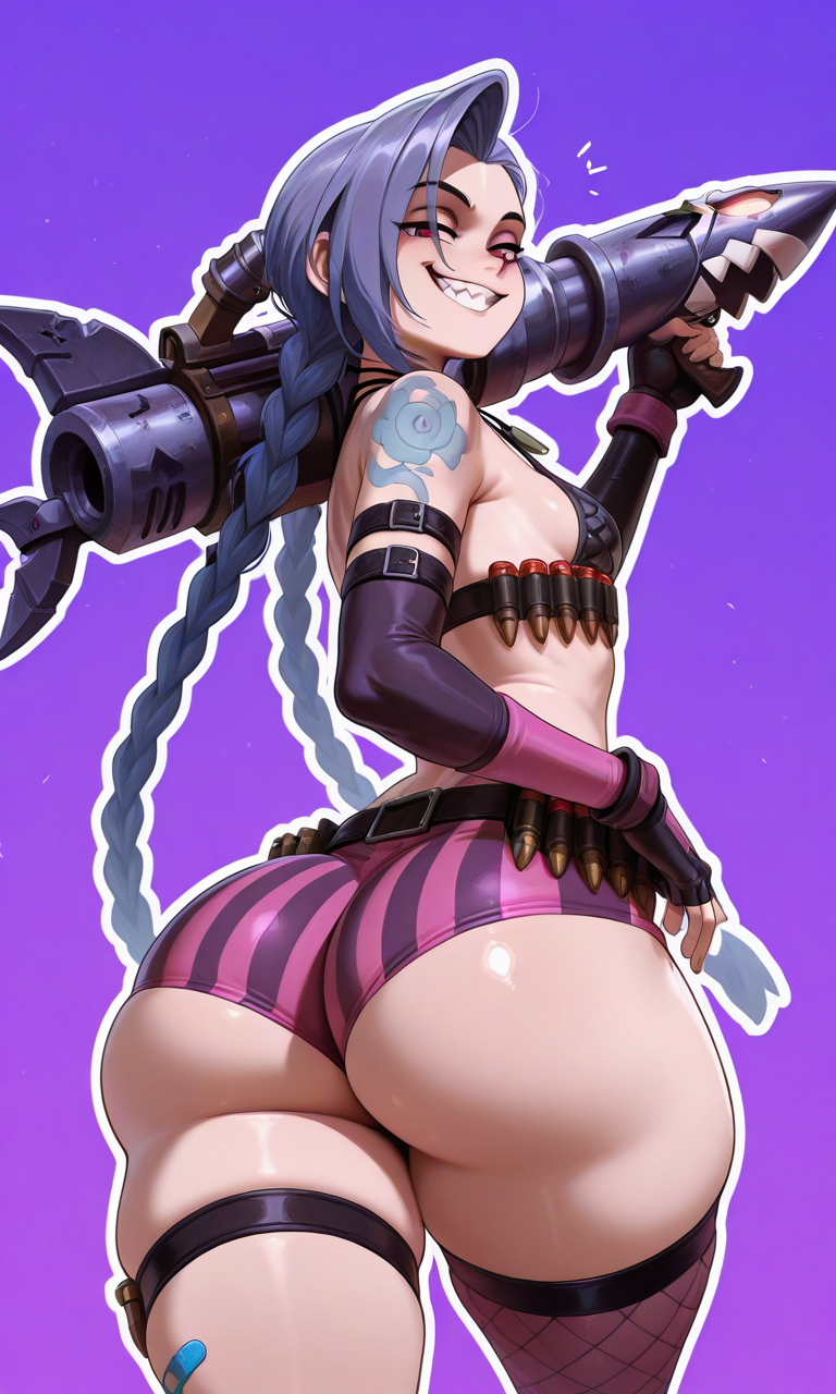 League of Legends - Jinx daidoujipv ai generated - Page 9