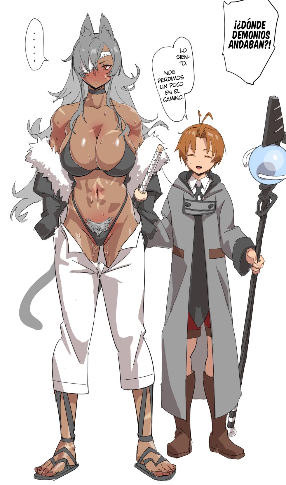 [Velzhe] Mushoku (Mushoku Tensei ~Isekai Ittara Honki Dasu~) [Spanish][RinkanClub] - Page 7