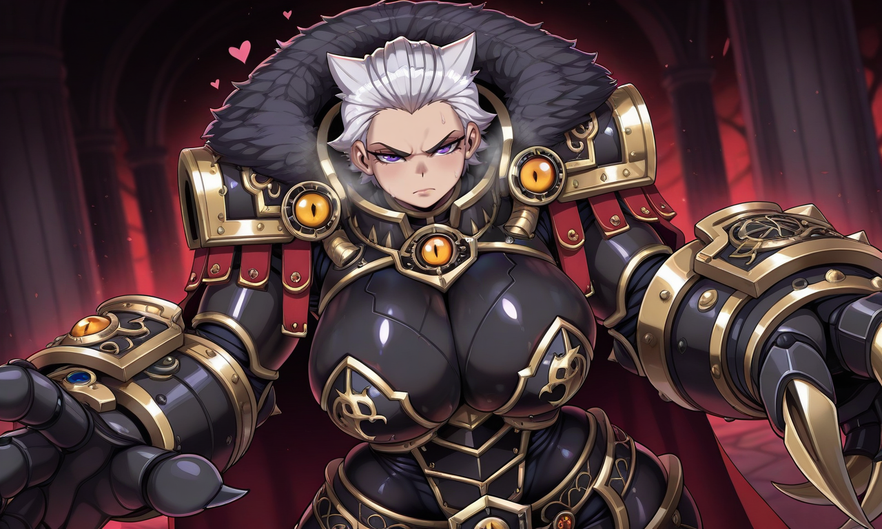 Warhammer 40k - Fem-Horus daidoujipv ai generated - Page 17