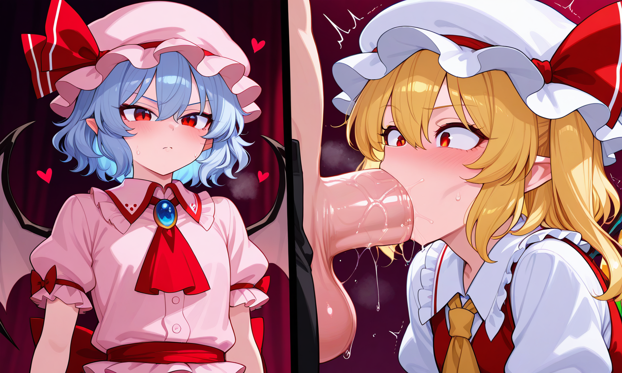 Touhou - Remilia & Flandre daidoujipv ai generated - Page 31