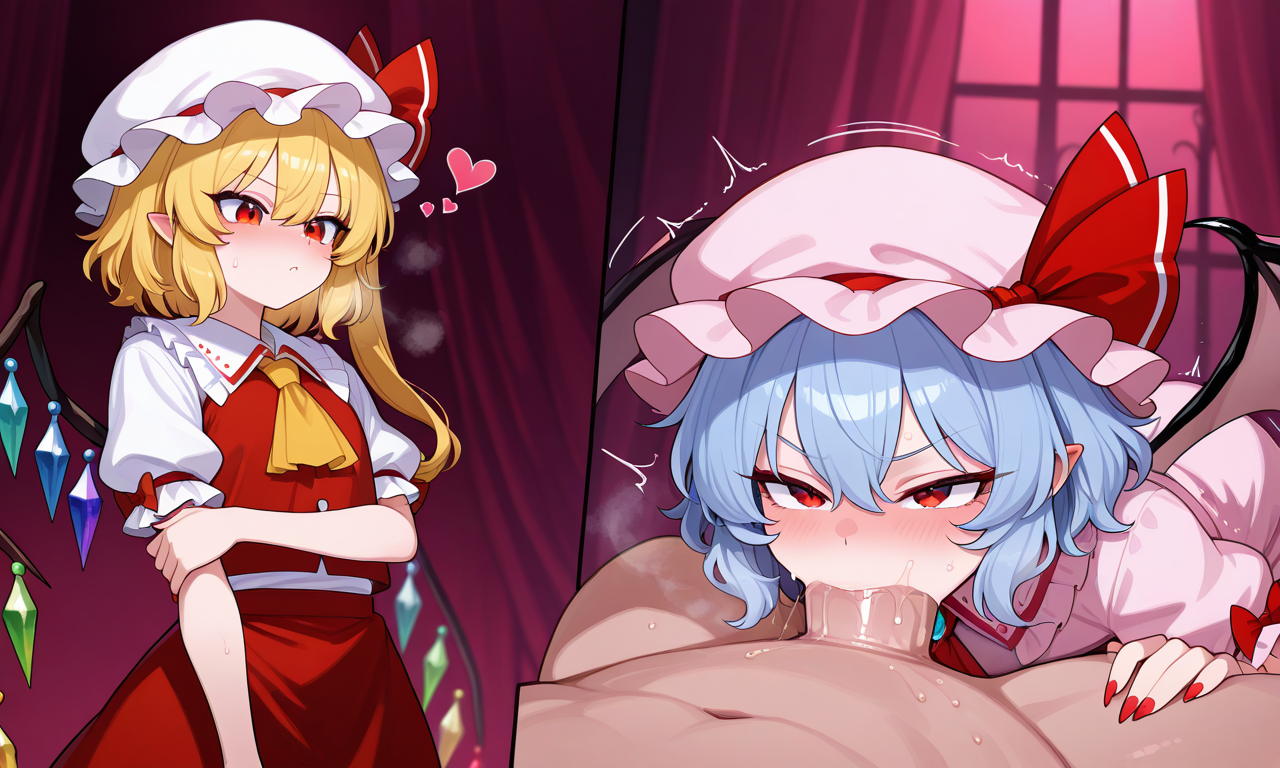Touhou - Remilia & Flandre daidoujipv ai generated - Page 32