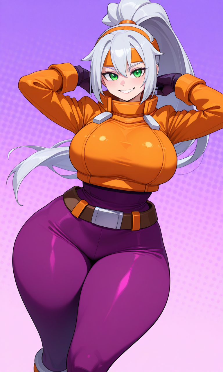 Megaman ZX Advent - Ashe daidoujpv ai generated - Page 3