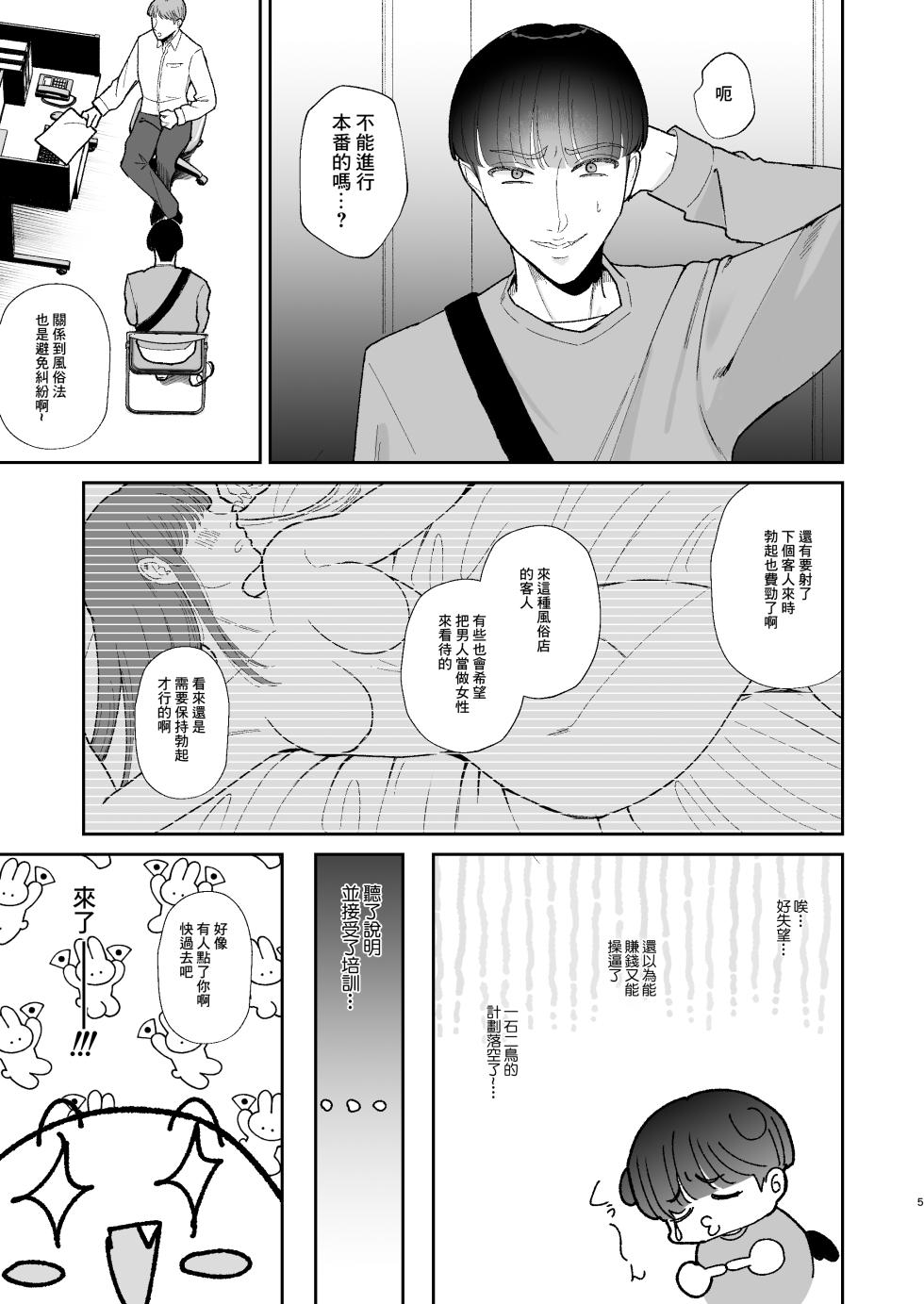[Okuchi no Okuchi (Watari Kaoru)] Mazo ga Daikoubutsu na Hitozuma ni Kuwareru | 被喜歡抖M的人妻人妻吃幹抹净。 [Chinese] [Digital] - Page 5